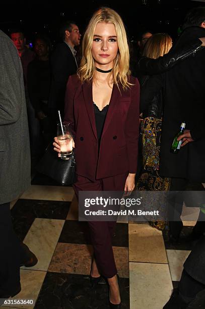 Lottie Moss attends the launch of Bunga Bunga in Covent Garden on January 12, 2017 in London, England.