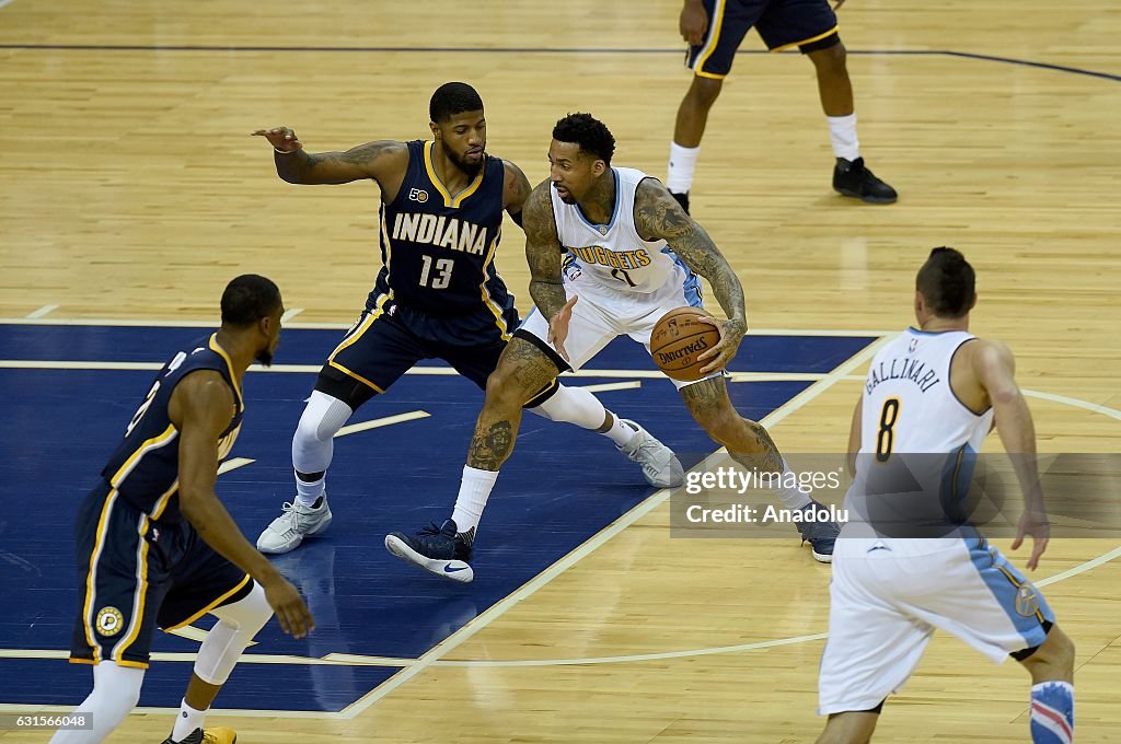 Denver Nuggets v Indiana Pacers