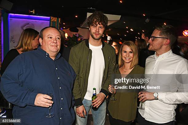 Jay McGuiness and guests attend the launch of Bunga Bunga in Covent Garden on January 12, 2017 in London, England.