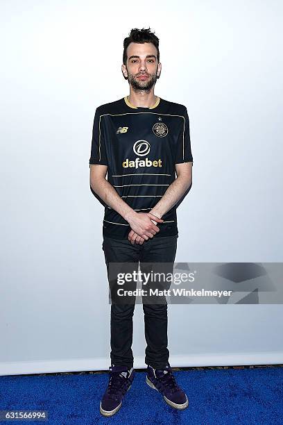 Actor Jay Baruchel arrives at the Winter TCA Tour FX Starwalk at Langham Hotel on January 12, 2017 in Pasadena, California.