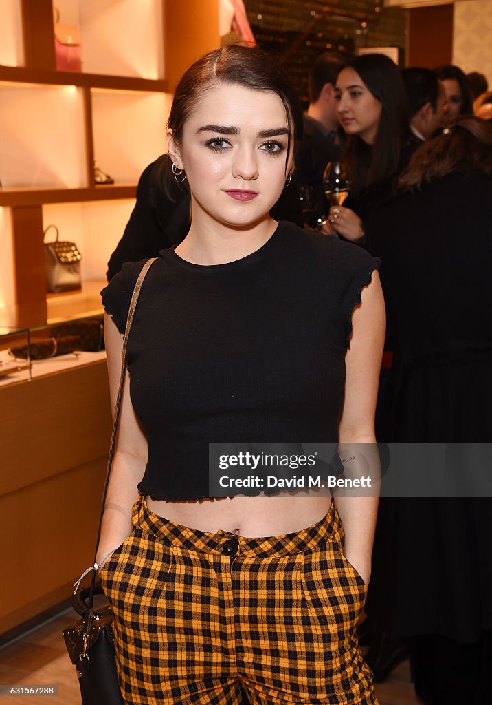 Maisie Williams attends the Louis Vuitton UNICEF #MakeAPromise Day ...