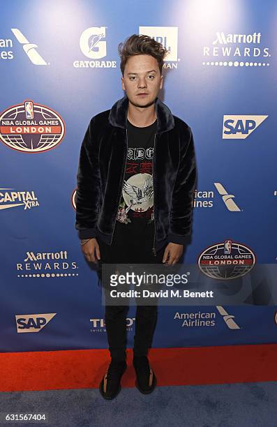 Conor Maynard attends the NBA Global Game London 2017 after party at The O2 Arena on January 12, 2017 in London, England.