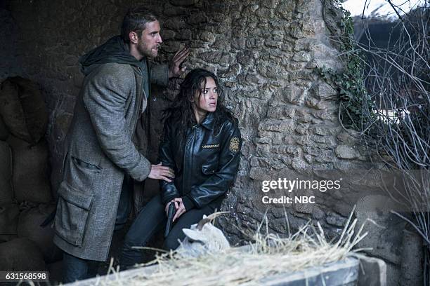 Science and Magic" Episode 104 -- Pictured: Oliver Jackson Cohen as Lucas, Adria Arjona as Dorothy --