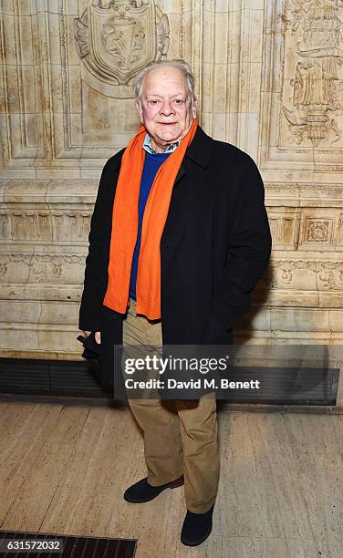 David Jason attends the press night performance of "Cirque du Soleil: Amaluna" on January 12, 2017 in London, United Kingdom.