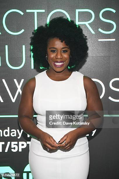 Foundation Conversations "Orange Is The New Black" screening and Q&A with Uzo Aduba at SAG-AFTRA Foundation Robin Williams Center on January 12, 2017...