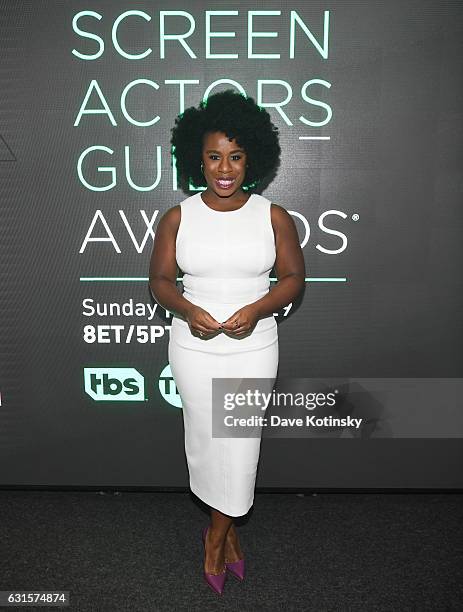 Foundation Conversations "Orange Is The New Black" screening and Q&A with Uzo Aduba at SAG-AFTRA Foundation Robin Williams Center on January 12, 2017...