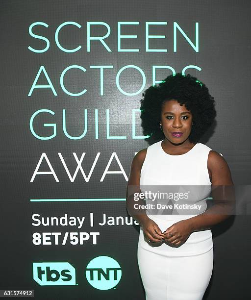 Foundation Conversations "Orange Is The New Black" screening and Q&A with Uzo Aduba at SAG-AFTRA Foundation Robin Williams Center on January 12, 2017...