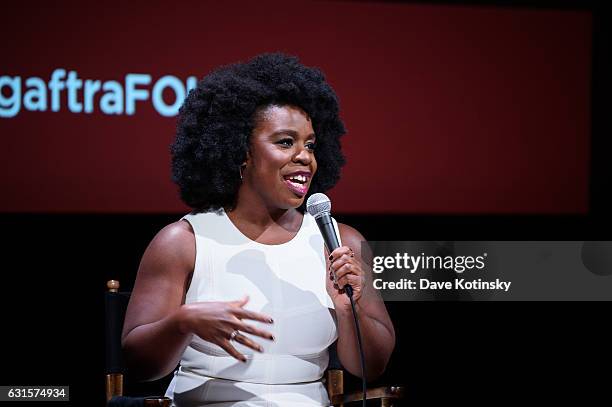 Foundation Conversations "Orange Is The New Black" screening and Q&A with Uzo Aduba at SAG-AFTRA Foundation Robin Williams Center on January 12, 2017...