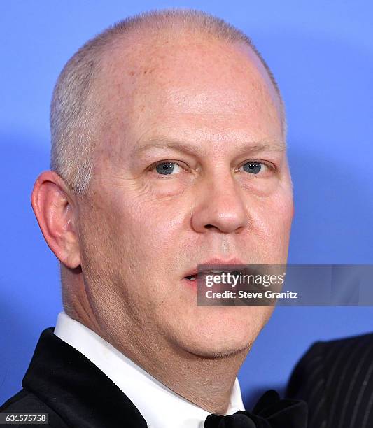 Ryan Murphy poses at the 74th Annual Golden Globe Awards at The Beverly Hilton Hotel on January 8, 2017 in Beverly Hills, California.