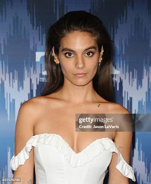 Actress Caitlin Stasey attends the 2017 FOX All-Star Party at Langham Hotel on January 11, 2017 in Pasadena, California.