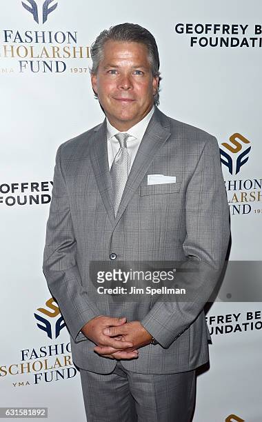 John Tighe attends the 80th Annual YMA Fashion Scholarship Fund Geoffrey Beene National Scholarship Awards at Grand Hyatt New York on January 12,...