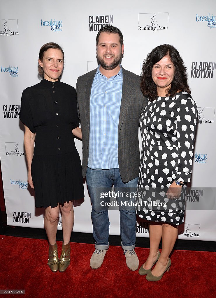 Premiere Of Breaking Glass Pictures' "Claire In Motion" - Arrivals