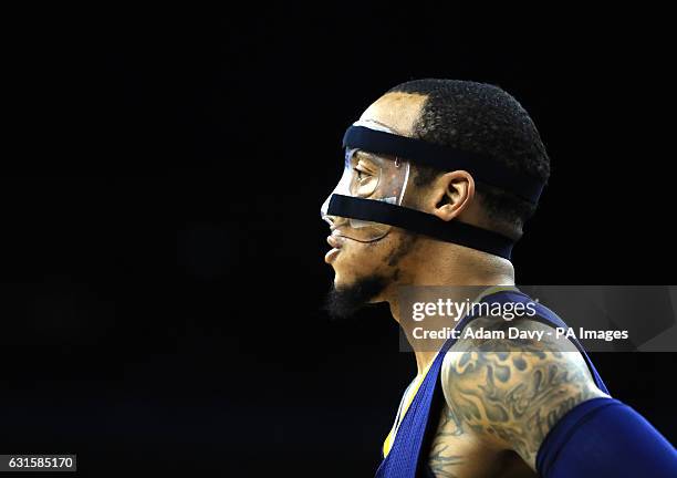 Indiana Pacers Monta Ellis during the NBA Global game at the O2 Arena, London. PRESS ASSOCIATION Photo. Picture date: Thursday January 12, 2017. See...