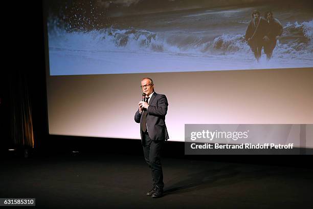 General Delegate of the Cannes Film Festival Thierry Fremaux presents the "Silence" Paris Premiere at Musee National Des Arts Asiatiques - Guimet on...