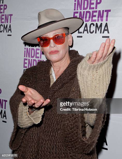 Lori Petty attends the premiere of Magnolia Pictures 'I Am Not Your Negro' at LACMA on January 12, 2017 in Los Angeles, California.