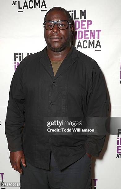 Steve McQueen attends the "I Am Not Your Negro" Los Angeles Premiere at LACMA on January 12, 2017 in Los Angeles, California.