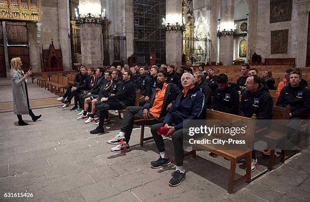 Hertha BSC during the training camp on January 13, 2017 in Palma de Mallorca, Spain.