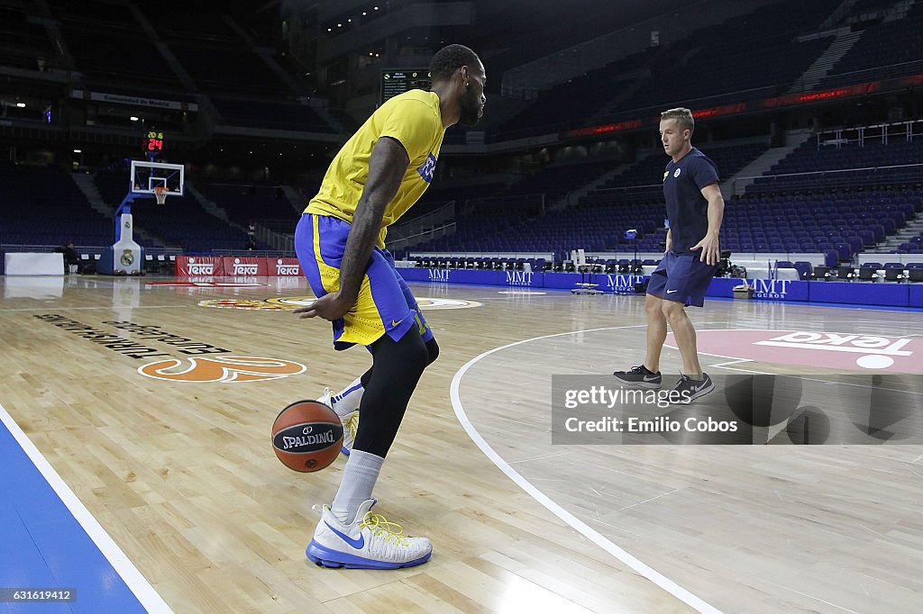 Real Madrid v Maccabi Fox Tel Aviv 2016/2017 Turkish Airlines EuroLeague