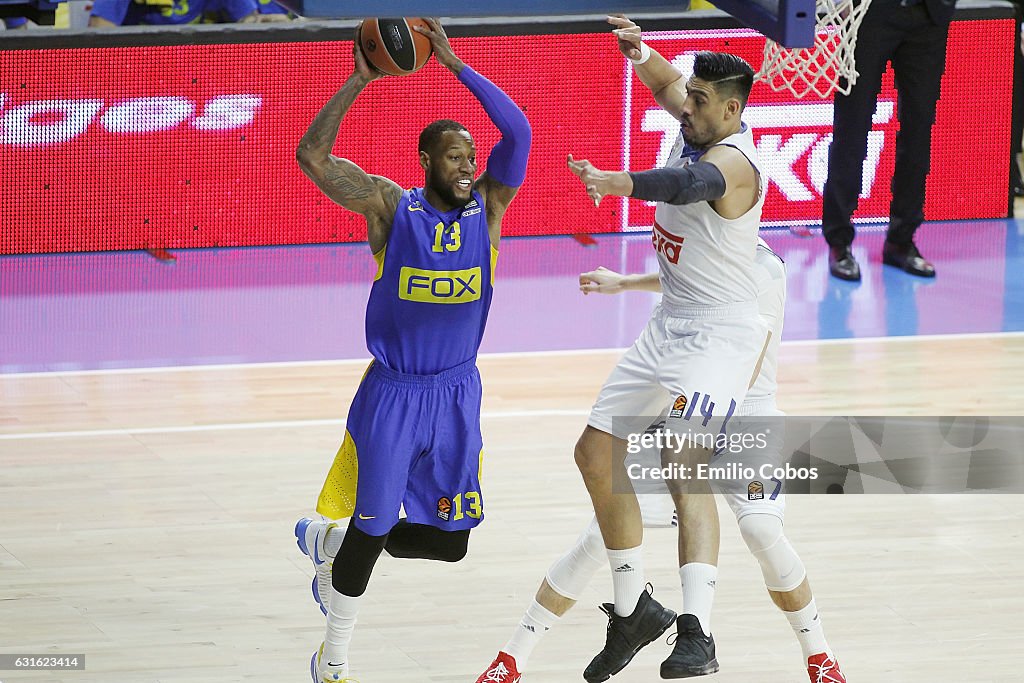 Real Madrid v Maccabi Fox Tel Aviv 2016/2017 Turkish Airlines EuroLeague