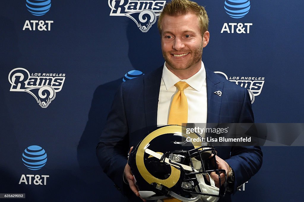 Los Angeles Rams Introduce Sean McVay - News Conference
