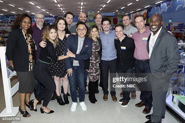 Universal Television TCA Studio Day" -- Pictured: Pearlena Igbokwe, President, Universal Television; Gabe Miller, Executive Producer; Nichole Bloom,...