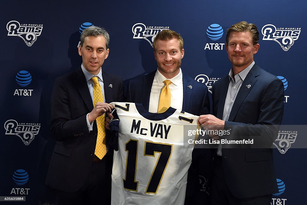 Los Angeles Rams Introduce Sean McVay - News Conference