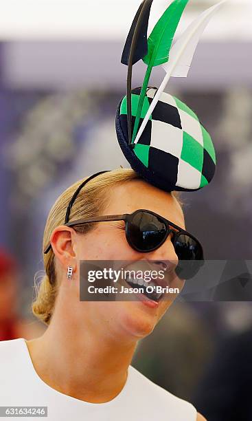 Zara Phillips attends the Magic Millions Raceday on January 14, 2017 in Gold Coast, Australia.