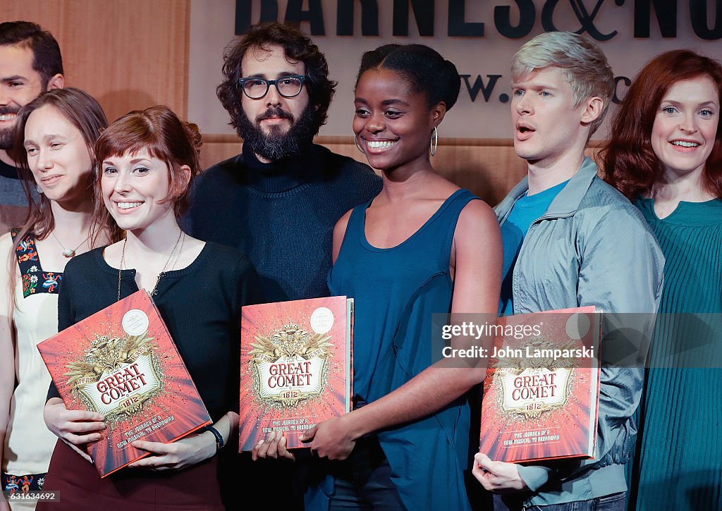 The Cast & Creative Team Celebrate The Release Of The New Book "The Great Comet: The Journey of a New Musical to Broadway"