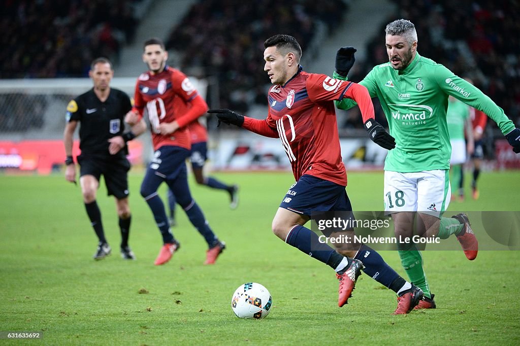 Lille OCS v AS Saint-Etienne - Ligue 1