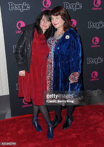 Executive Producer Allison Anders and daughter Tiffany Anders attend the Premiere Screening of Lifetime Television's 'Beaches' at Regal LA Live...