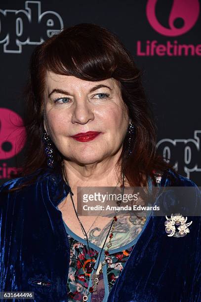 Director Allison Anders arrives at the premiere screening of Lifetime Television's "Beaches" at the Regal LA Live Stadium 14 on January 13, 2017 in...