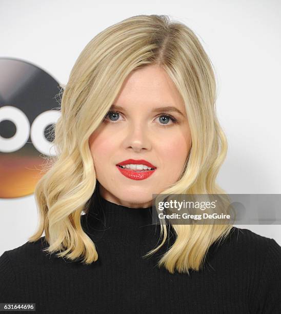 Actress Ana Mulvoy-Ten arrives at the 2017 Winter TCA Tour - Disney/ABC at the Langham Hotel on January 10, 2017 in Pasadena, California.