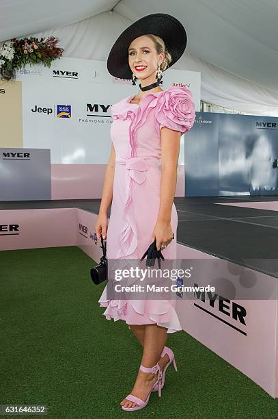 Katie Roberts attends Magic Millions Raceday on January 14, 2017 in Gold Coast, Australia.