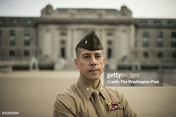 He United States Naval Academy Major. Mark Thompson, accused of having sex with two students, is photographed at the Academy in Annapolis, Maryland,...