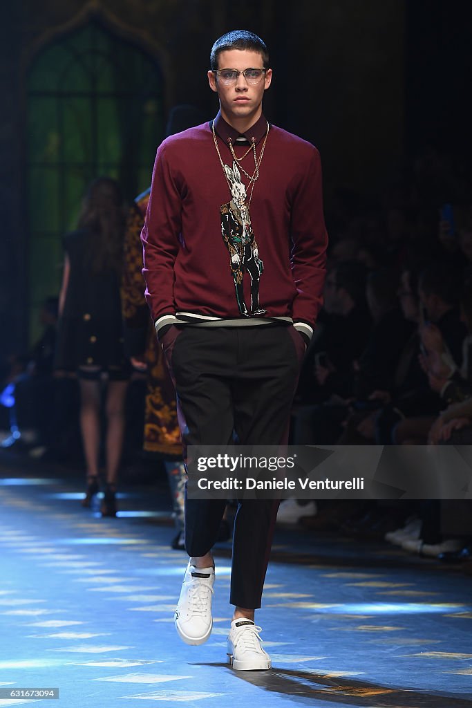 Dolce & Gabbana - Runway - Milan Men's Fashion Week Fall/Winter 2017/18