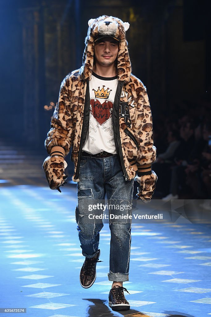 Dolce & Gabbana - Runway - Milan Men's Fashion Week Fall/Winter 2017/18