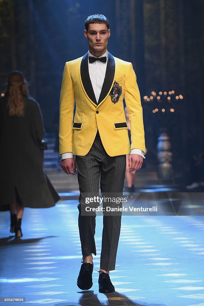 Dolce & Gabbana - Runway - Milan Men's Fashion Week Fall/Winter 2017/18