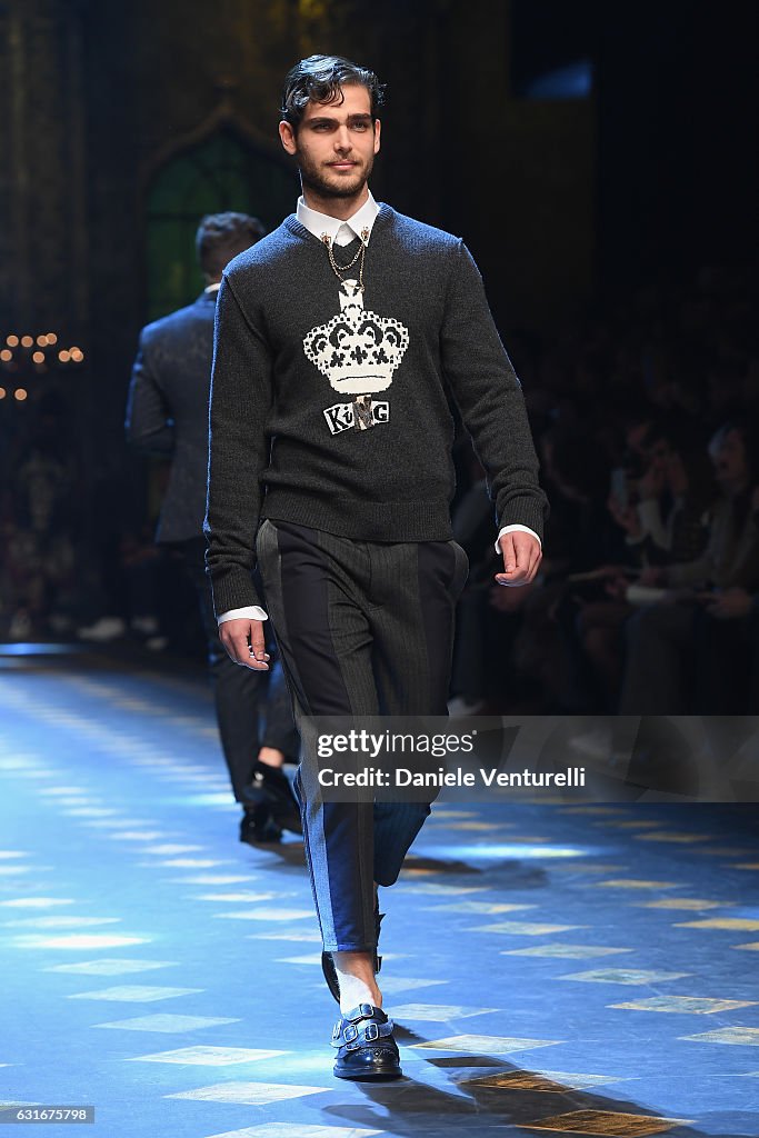 Dolce & Gabbana - Runway - Milan Men's Fashion Week Fall/Winter 2017/18