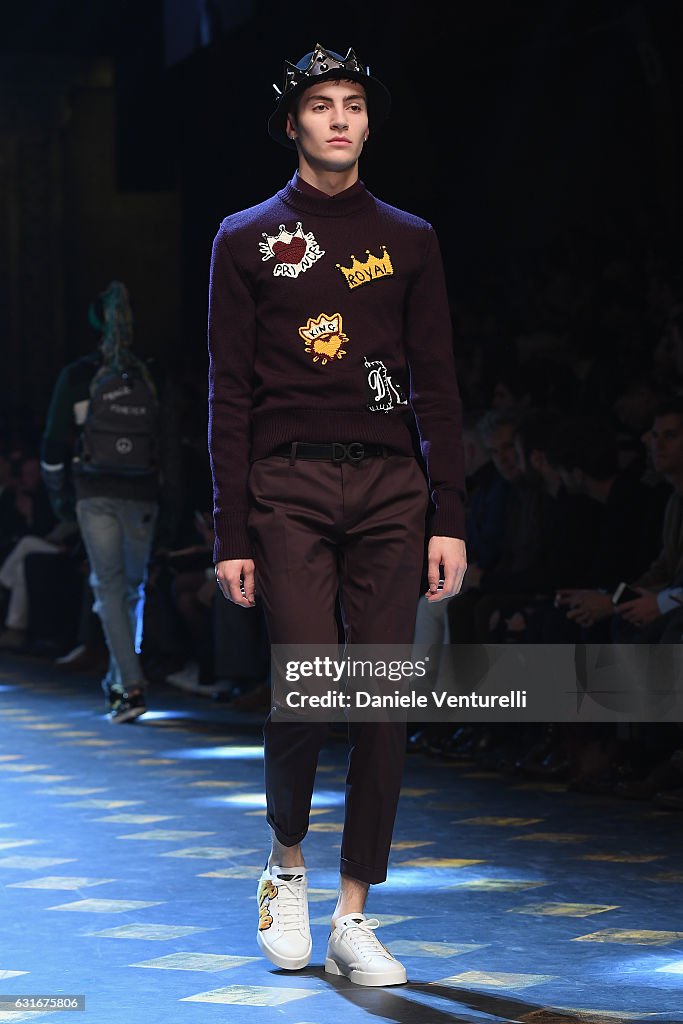 Dolce & Gabbana - Runway - Milan Men's Fashion Week Fall/Winter 2017/18