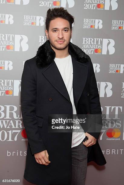 Jonas Blue attends The BRIT Awards 2017 nominations launch party on January 14, 2017 in London, United Kingdom.
