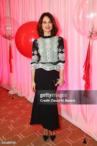 Olga Kurylenko attends a performance of Prokofiev's Romeo & Juliet in aid of Gift Of Life at the Royal Festival Hall on January 14, 2017 in London,...