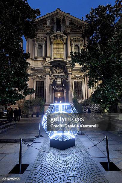 General view of 'David Yurman - Where Design Meets Art' during Milan Men's Fashion Week Fall/Winter 2017/18 on January 14, 2017 in Milan, Italy.