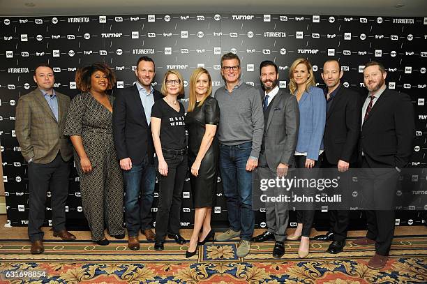Pat King, Ashley Nicole Black, SVP, Original Programming: TBS, Thom Hinkle, Jo Miller, Samantha Bee, Chief creative officer of TBS, Kevin Reilly,...