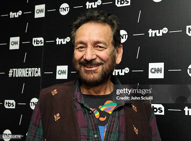 Executive producer/director Shekhar Kapur of 'Will' poses in the green room during the TCA Turner Winter Press Tour 2017 Presentation at The Langham...