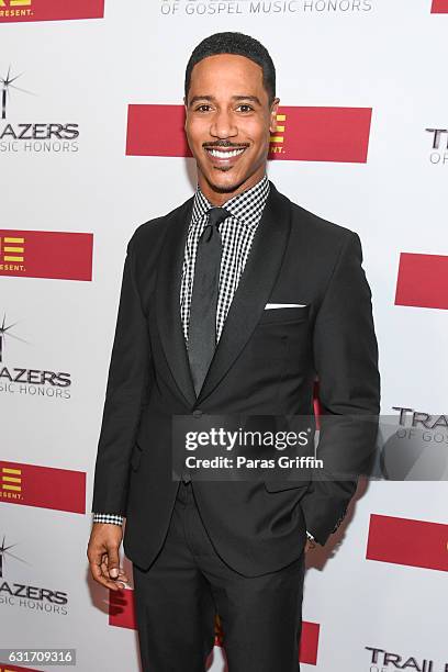 Actor Brian White attends 2017 BMI Trailblazers of Gospel Music at Rialto Center for the Arts on January 14, 2017 in Atlanta, Georgia.
