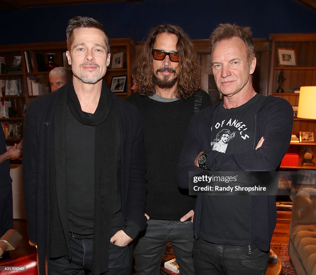 Alex & Ani host ROCK4EB! with Sting and Chris Cornell at EBMRF Benefit