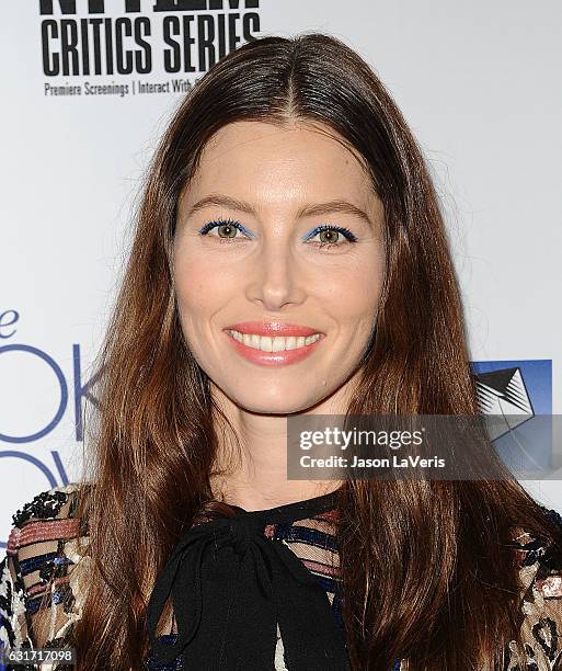 Actress Jessica Biel attends the premiere of "The Book of Love" at The Grove on January 10, 2017 in Los Angeles, California.