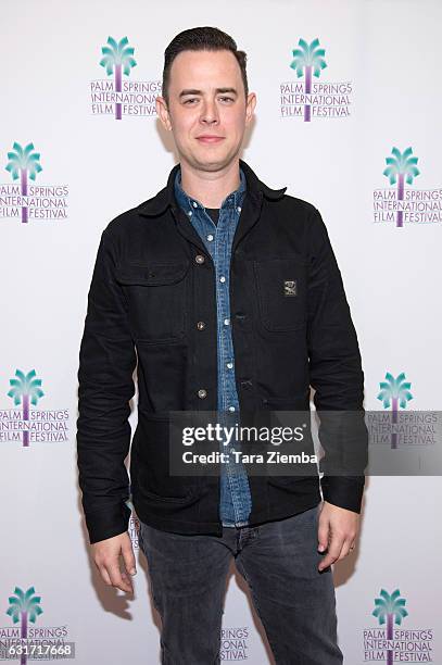 Director Colin Hanks attends a screening of 'Eagles Of Death Metal: Nos Amis' at the 28th Annual Palm Springs International Film Festival at...