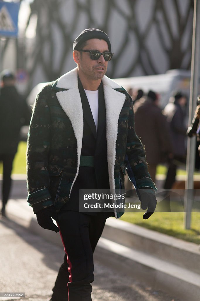 Street Style: January 14 - Milan Men's Fashion Week Fall/Winter 2017/18