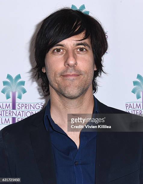 Musician Matt McJunkins attends the World Premiere of "Eagles of Death Metal" at the 28th Annual Palm Springs International Film Festival on January...